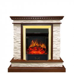Каминокомплект Royal Flame Calgary с очагом Majestic FX Brass
